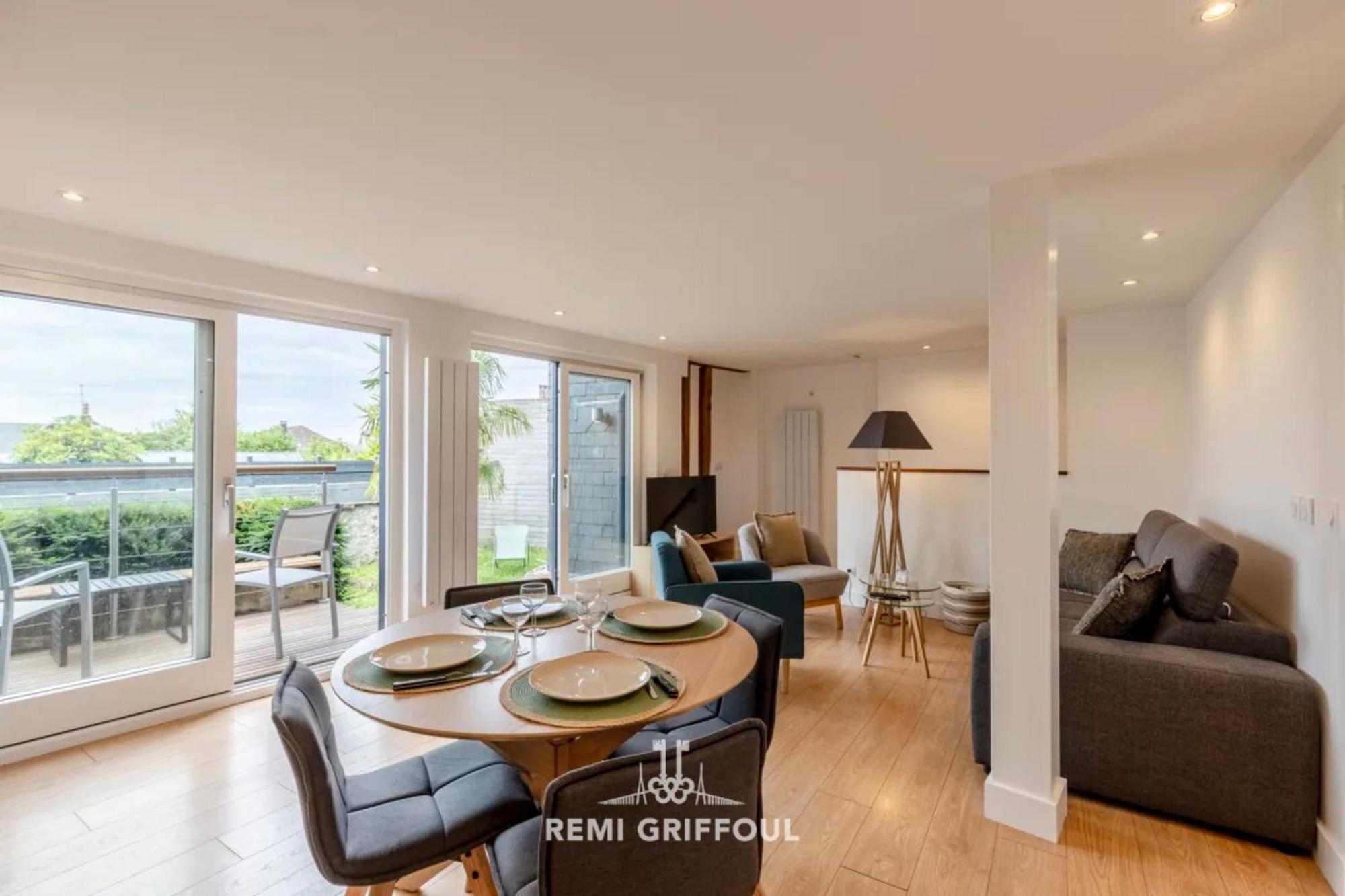 The Duplex Varin Beautiful Apartment & Garden Honfleur 4 People Exterior foto