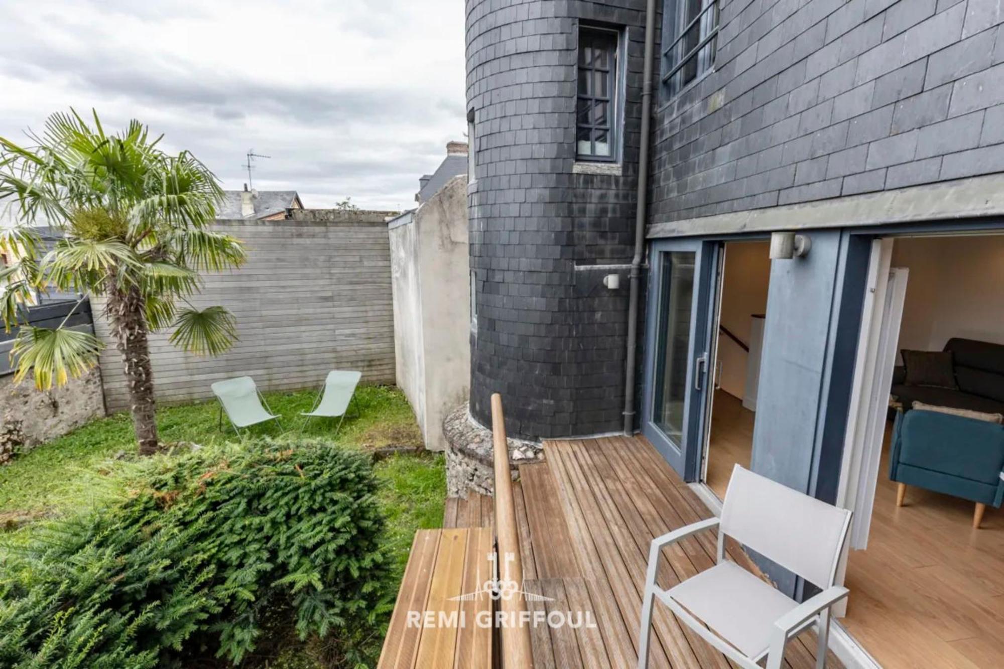 The Duplex Varin Beautiful Apartment & Garden Honfleur 4 People Exterior foto